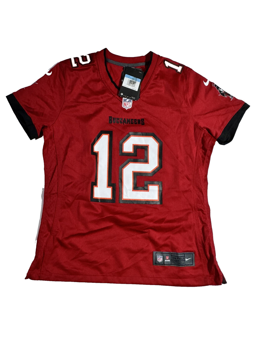 Tom Brady #12 Tampa Bay Buccaneers Nike On Field Jersey Red Womens M NWT